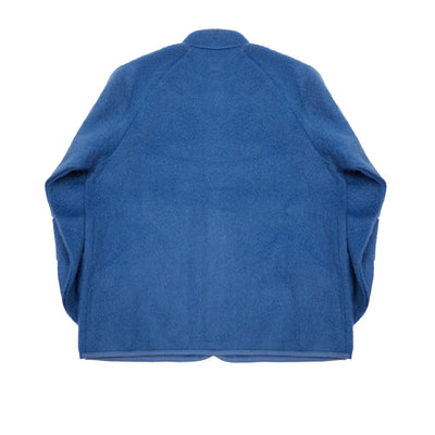 Arpenteur Contour Brushed Wool/Mohair Jacket in Blue