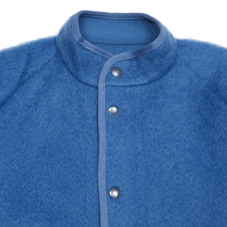 Arpenteur Contour Brushed Wool/Mohair Jacket in Blue