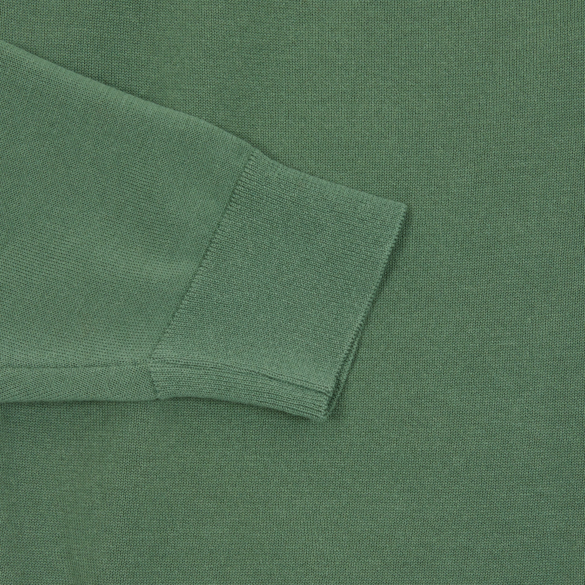 Aton Men's Cotton Washi Knit Oversized Knit Cardigan in Green