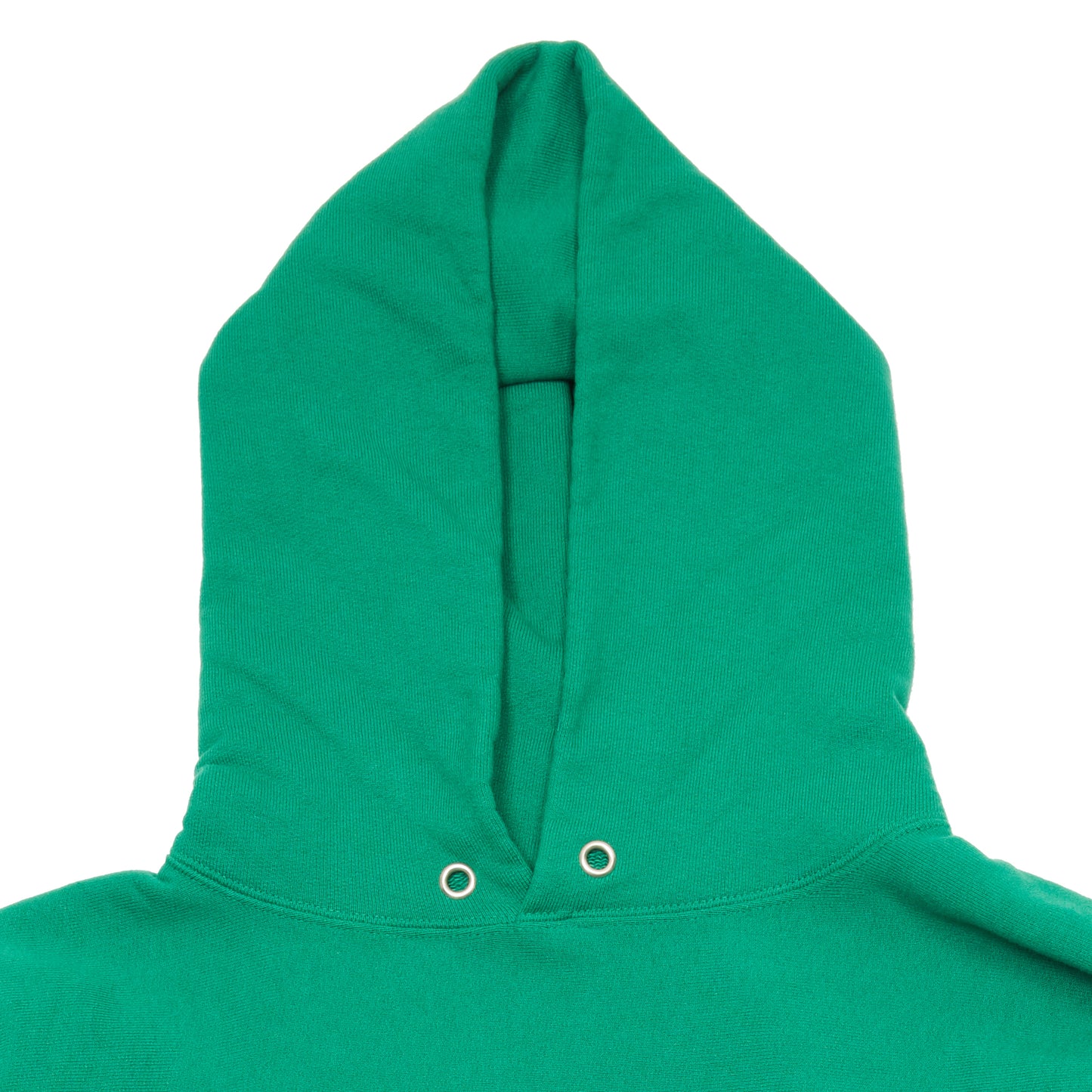 Aton Natural Dyed Urake Hoodie in Green