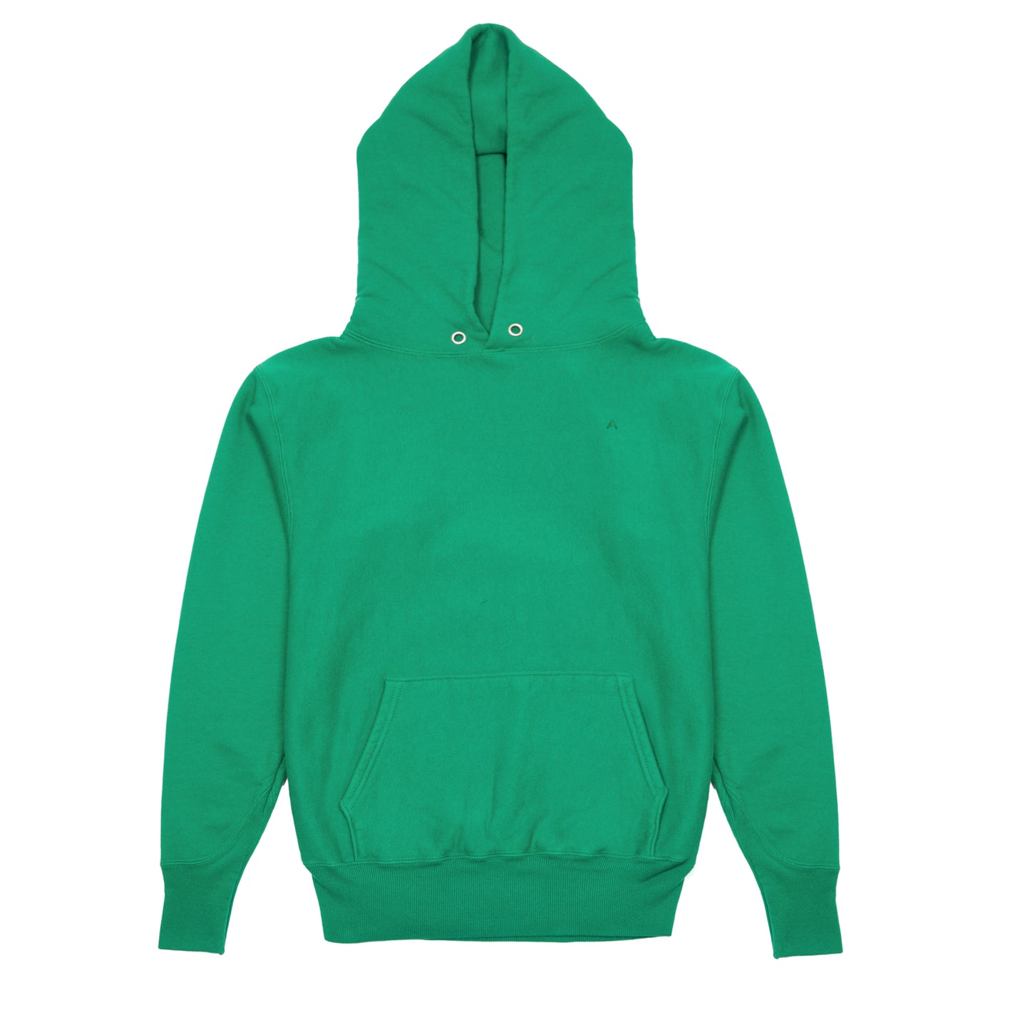 Aton Natural Dyed Urake Hoodie in Green