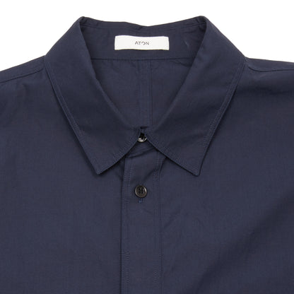Aton Men's Suvin Broad Cotton Washed Shirt