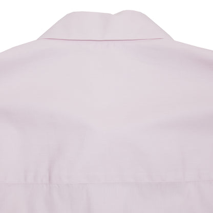 Aton Unisex Giza Cotton Broad Standard Shirt in Pink