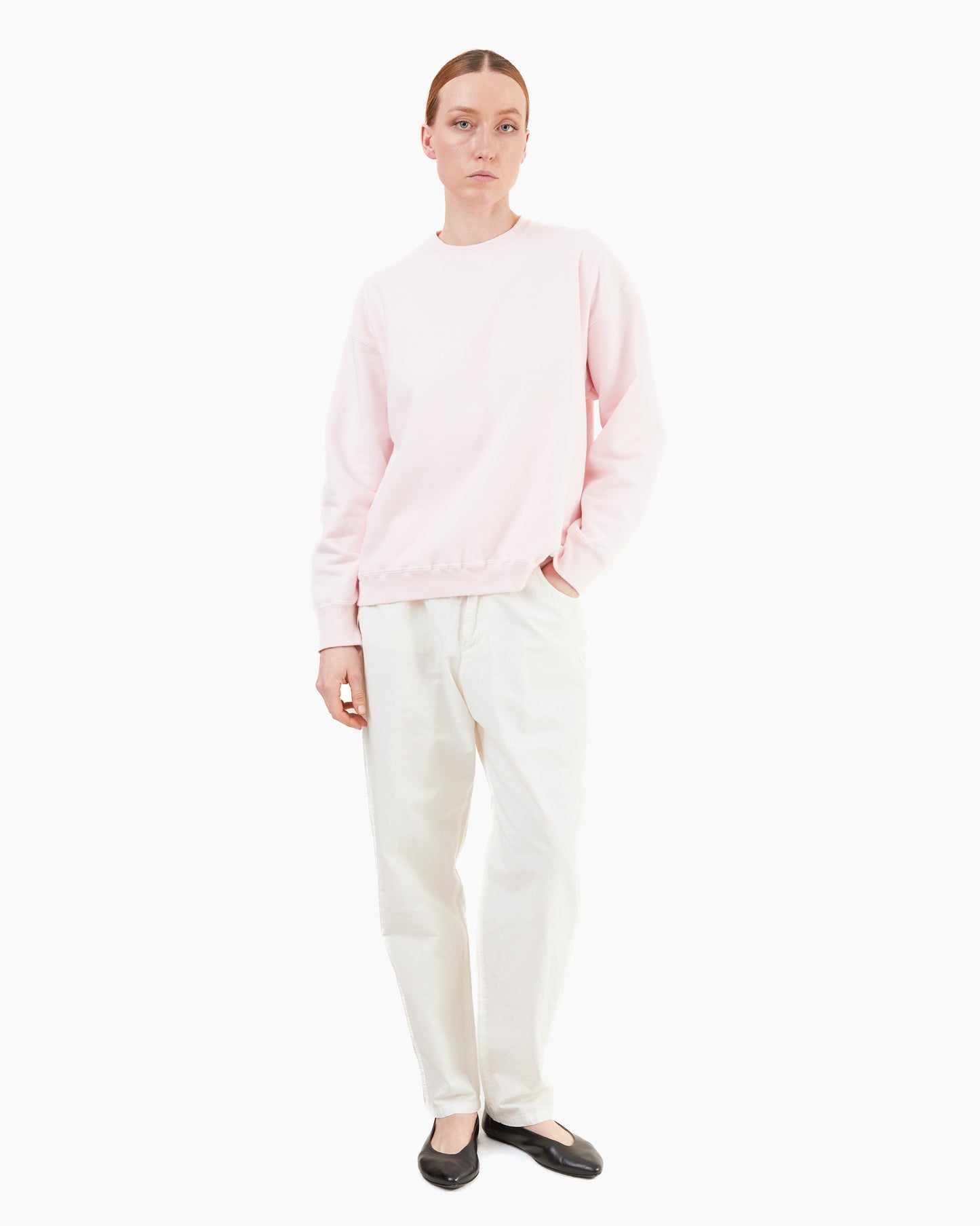 Aton Natural Dyed Urake Oversized Sweatshirt