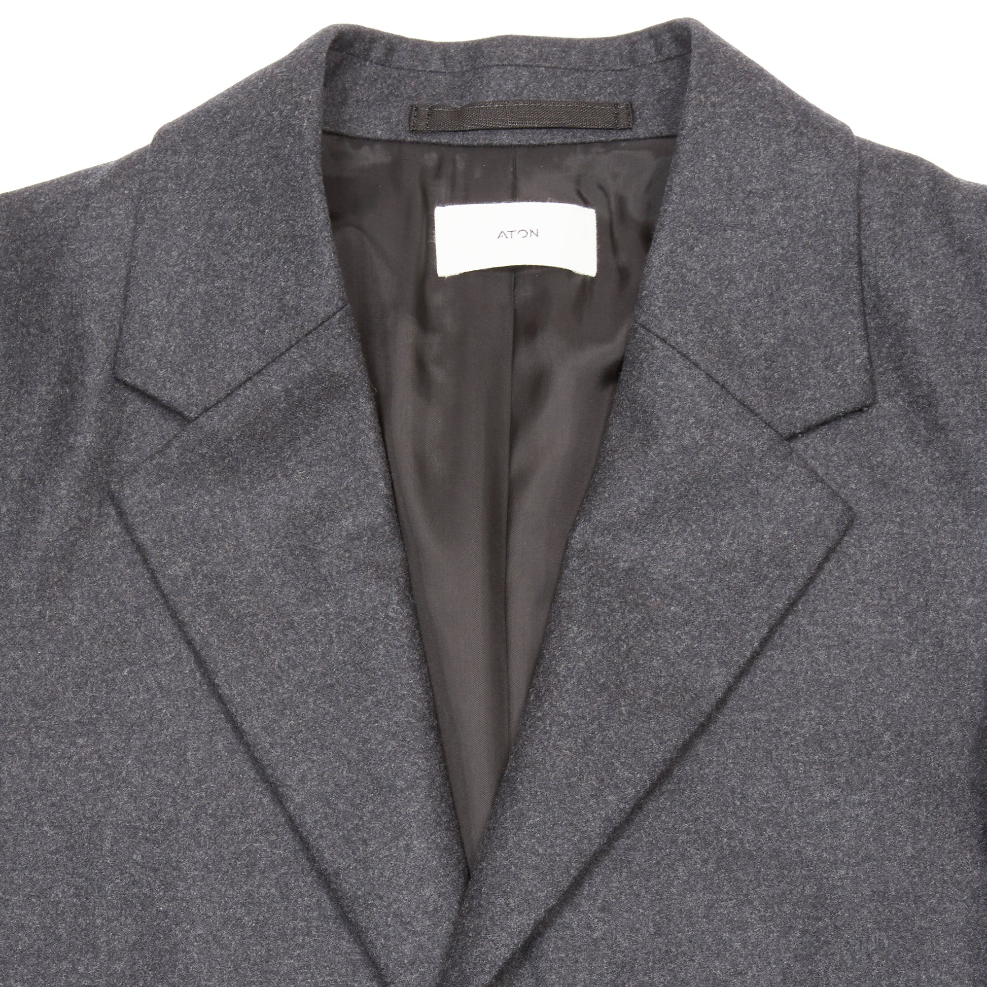 Aton Merino College Jacket in Charcoal