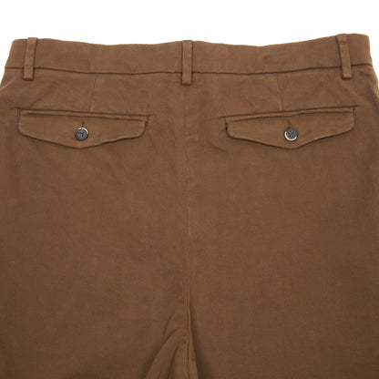Barena Canasta Cotton Trouser in Toffee
