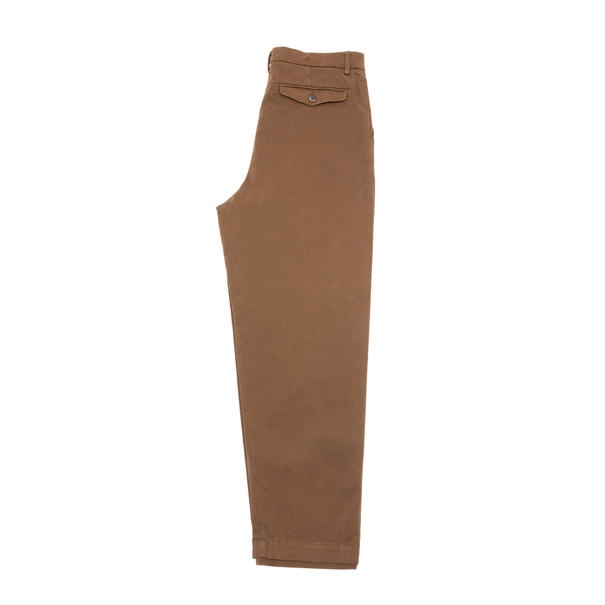 Barena Canasta Cotton Trouser in Toffee