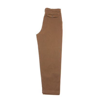 Barena Canasta Cotton Trouser in Toffee