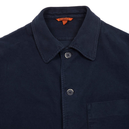 Barena Cedrone Garzada Overshirt in Navy