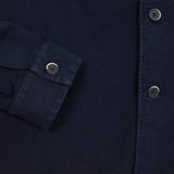 Barena Cedrone Garzada Overshirt in Navy 3 