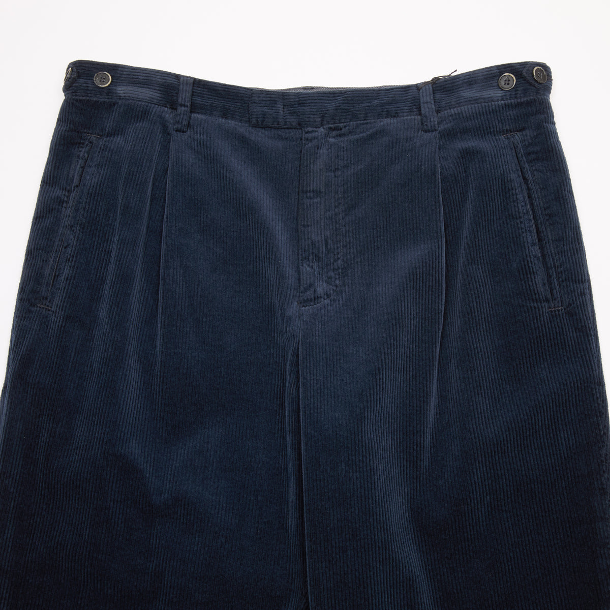 Barena Masco Corduroy Trousers in Navy