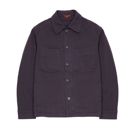 Barena Overshirt Captain Mante in Mirto