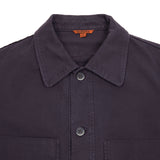 Barena Overshirt Captain Mante in Mirto 2 