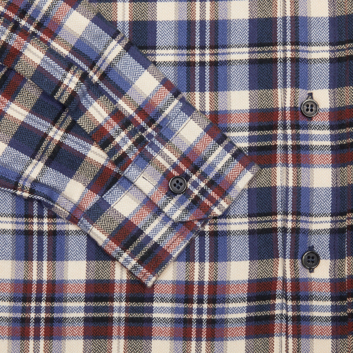 Barena Faziol Shirt in Navy Plaid