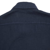 Barena Surian Linen Shirt in Navy 4