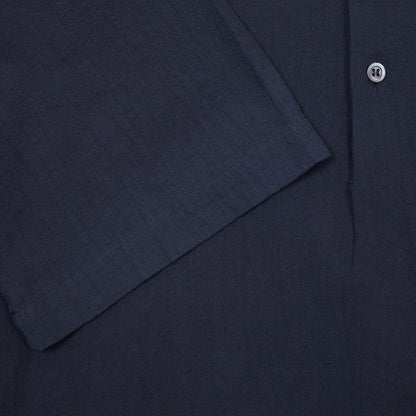 Barena Mola Cotton Shirt in Navy
