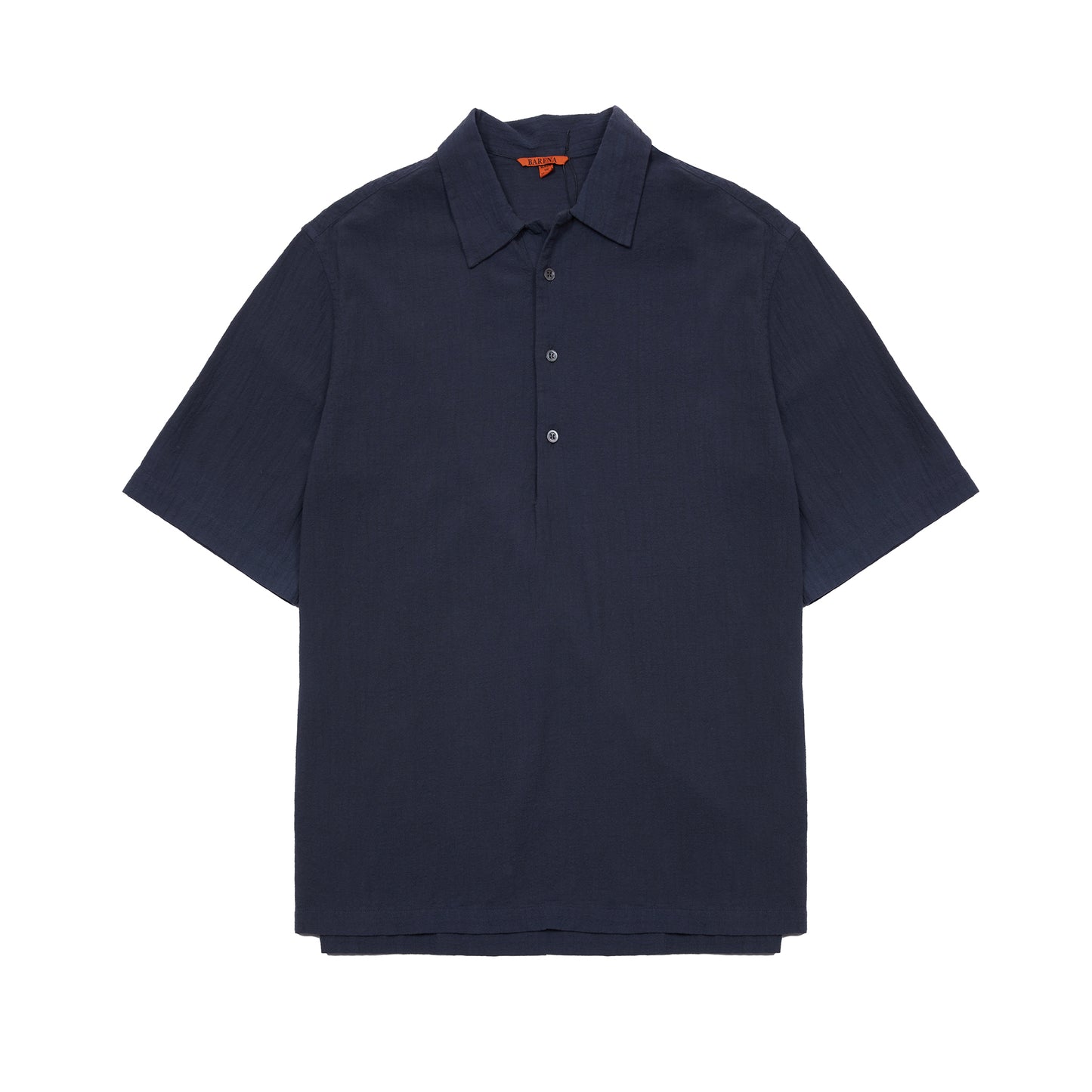 Barena Mola Cotton Shirt in Navy