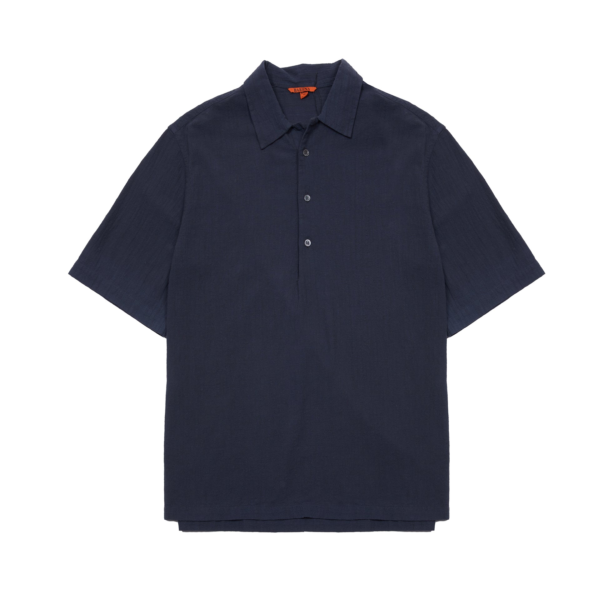 Barena Mola Cotton Shirt in Navy