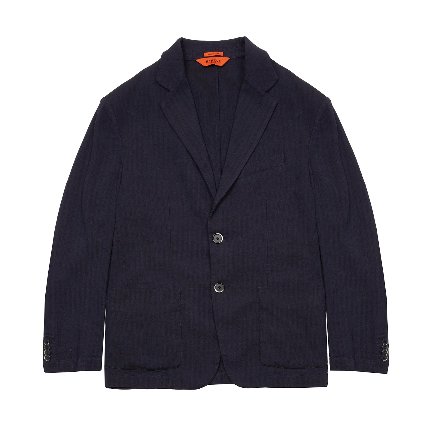Barena Borgo Lisca Linen Jacket in Navy