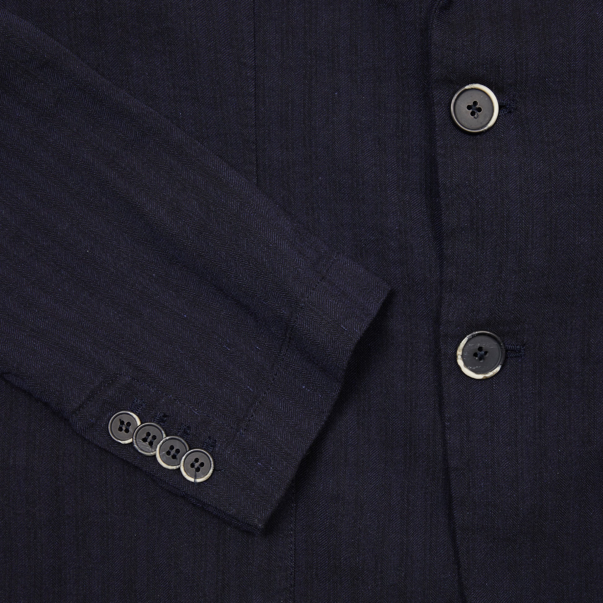 Barena Borgo Lisca Linen Jacket in Navy