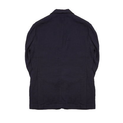 Barena Borgo Lisca Linen Jacket in Navy
