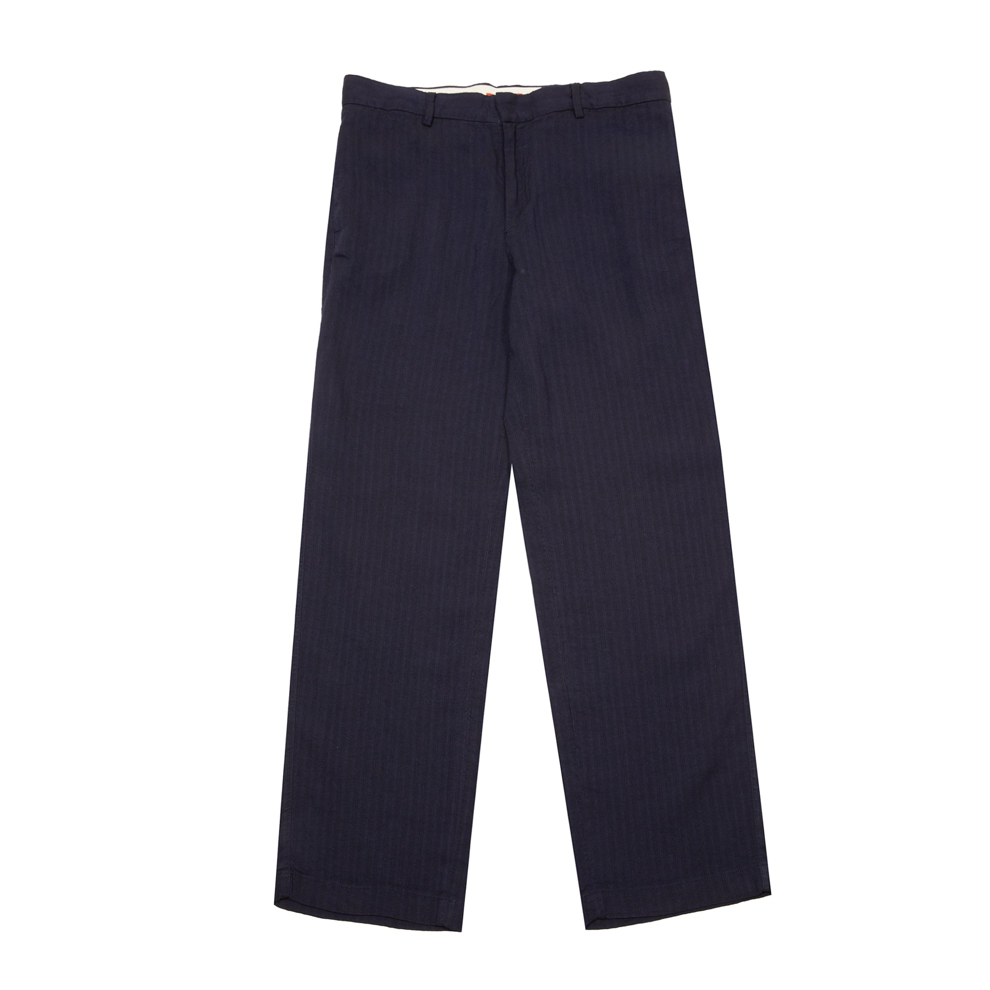 Barena Delfo Linen Trousers in Navy