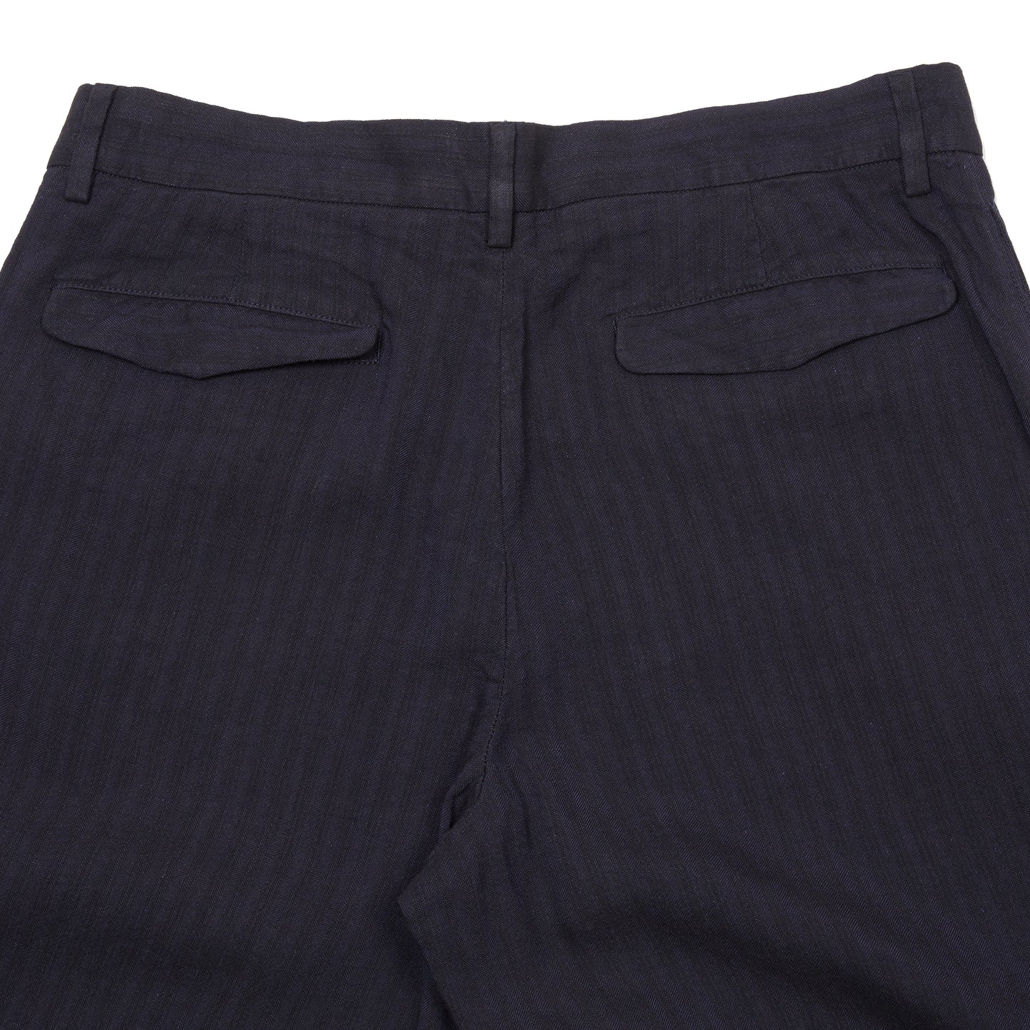 Barena Delfo Linen Trousers in Navy