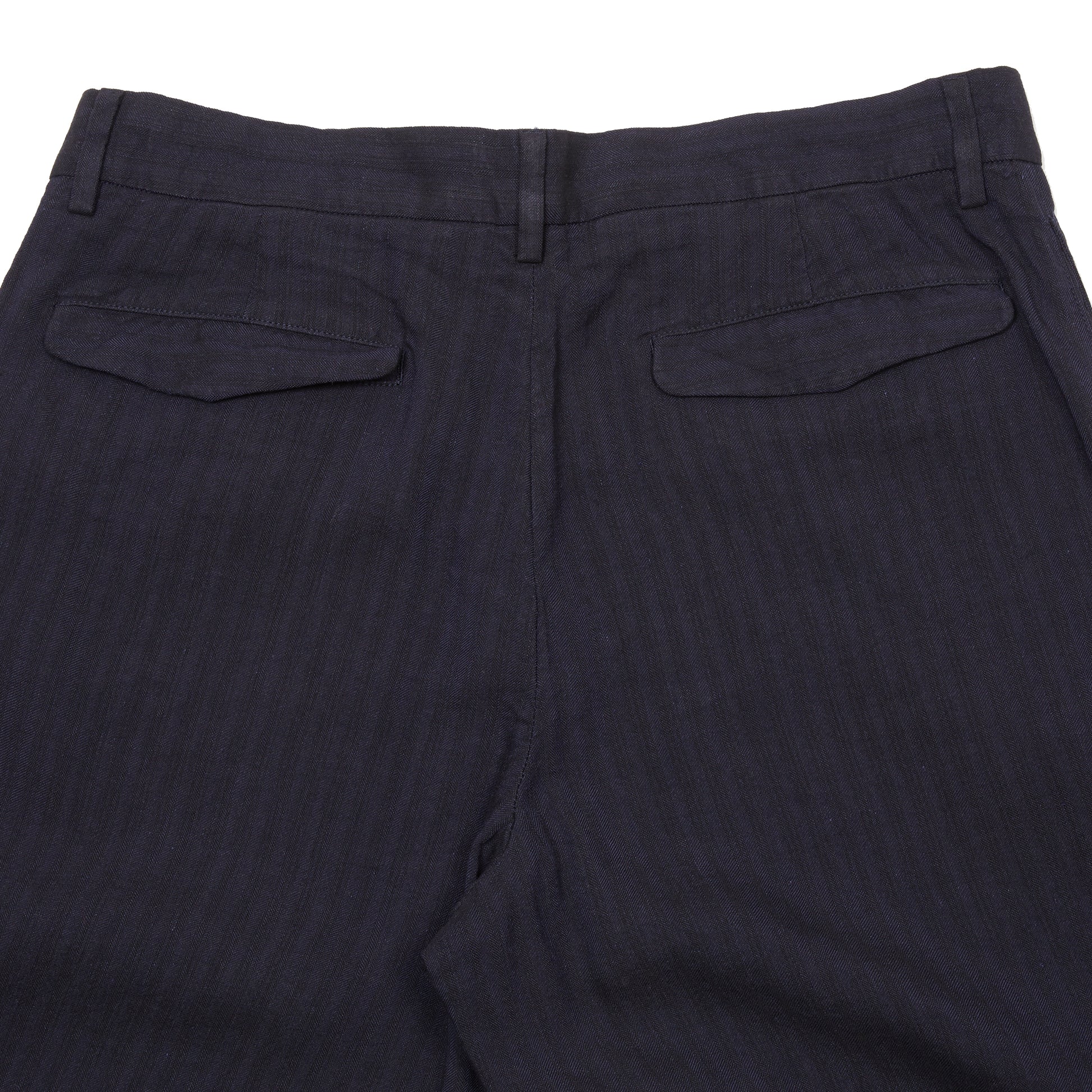 Barena Delfo Linen Trousers in Navy