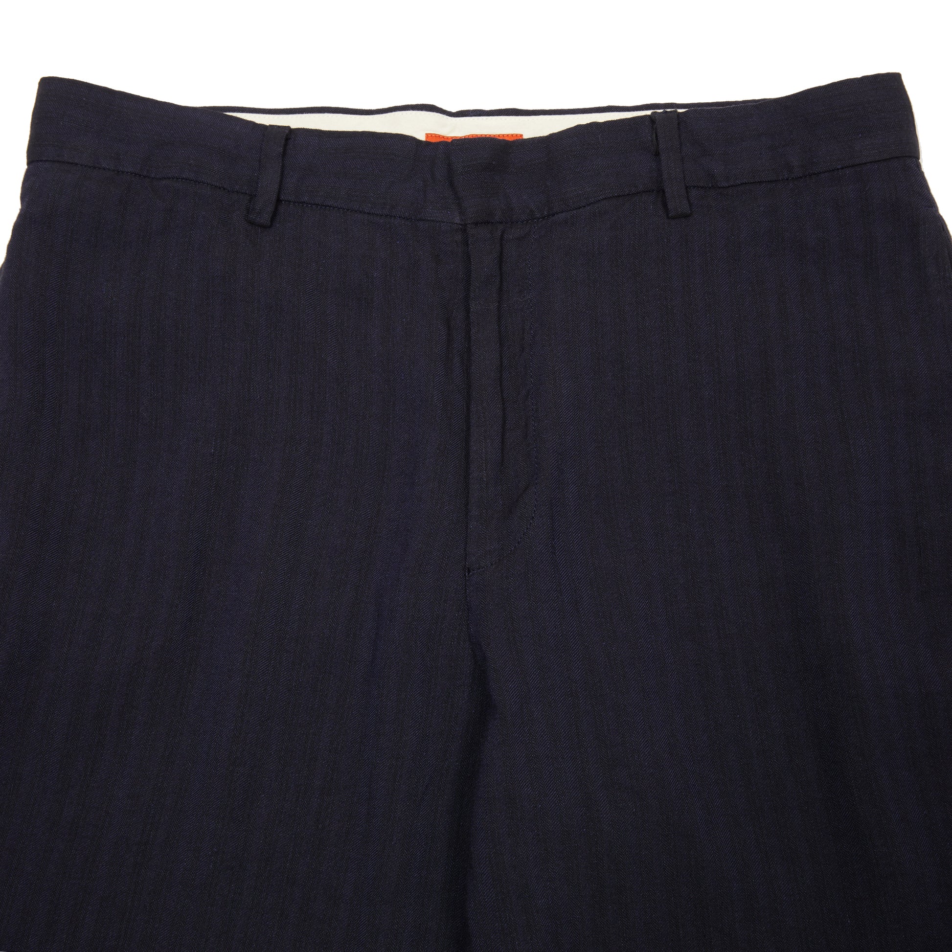 Barena Delfo Linen Trousers in Navy