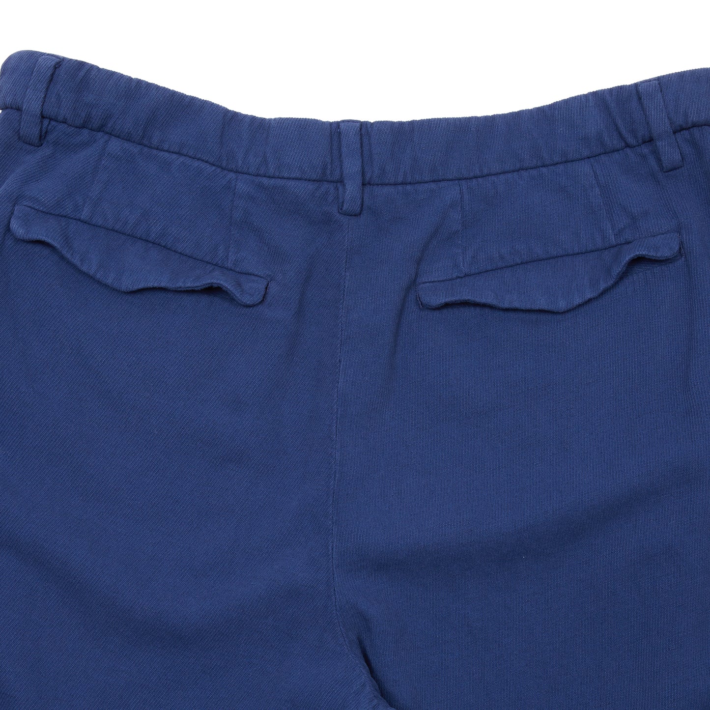 Barena Masco Cotton/Linen Trouser in Blue