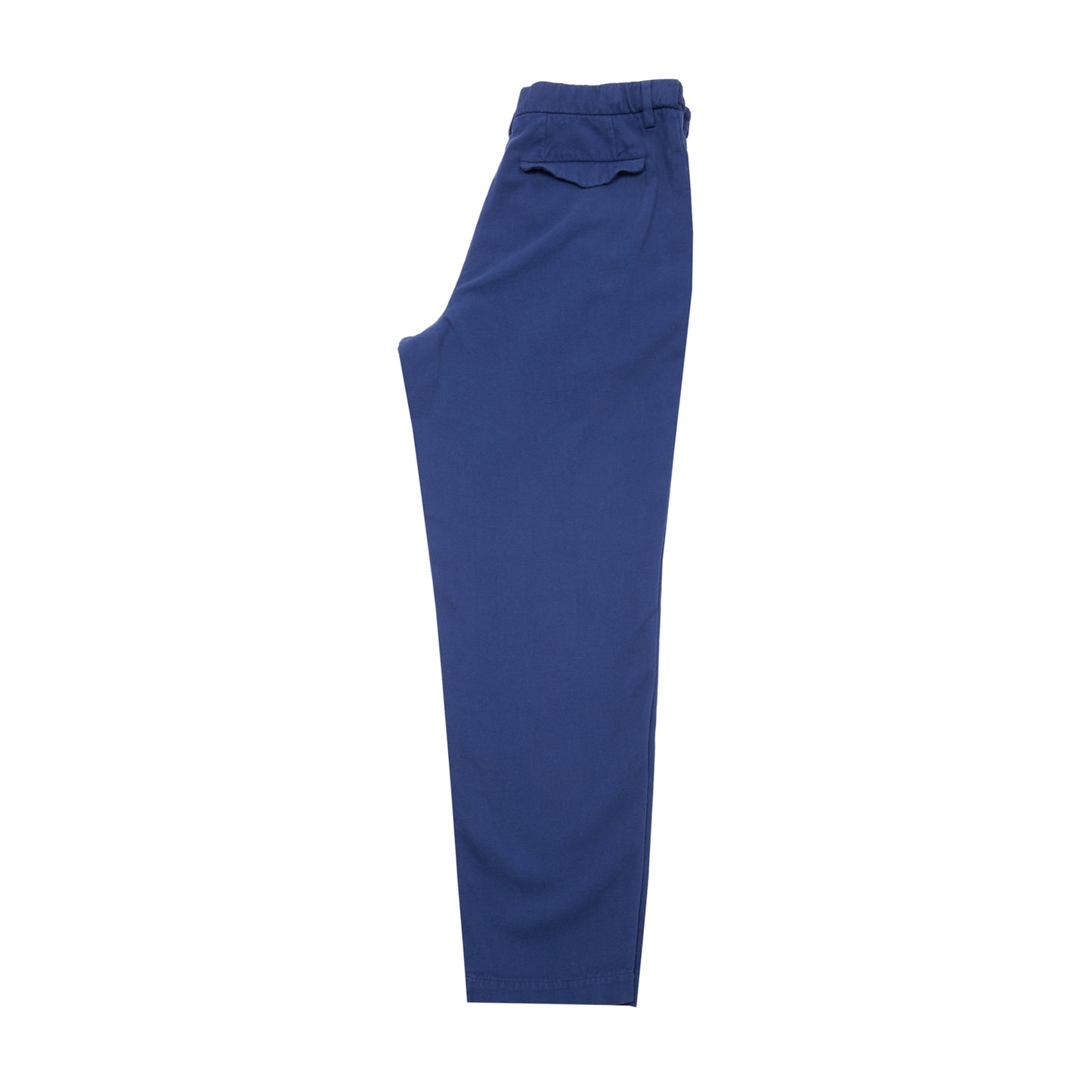Barena Masco Cotton/Linen Trouser in Blue