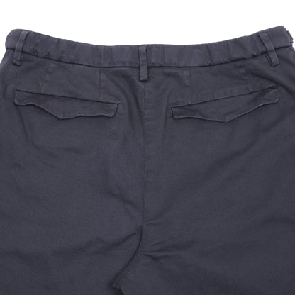Barena Masco Twill Trouser in Navy