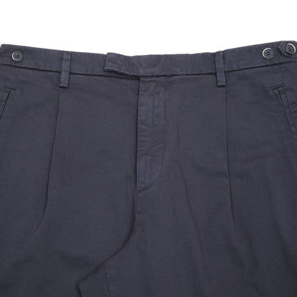 Barena Masco Twill Trouser in Navy