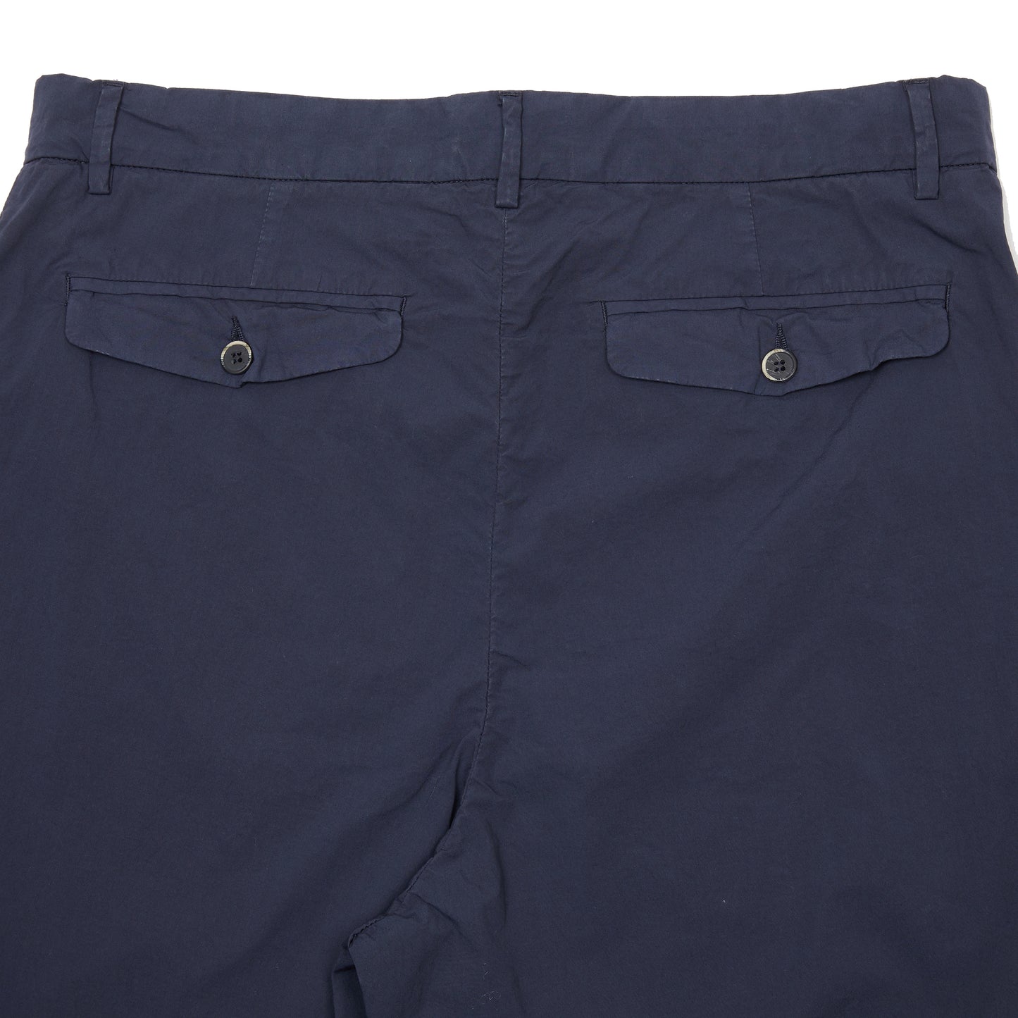 Barena Canasta Cotton Trouser in Navy