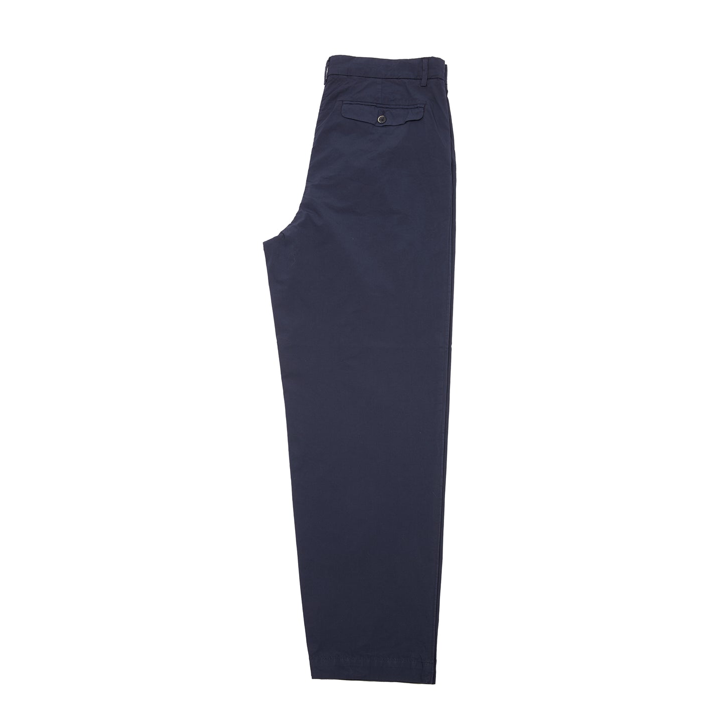 Barena Canasta Cotton Trouser in Navy