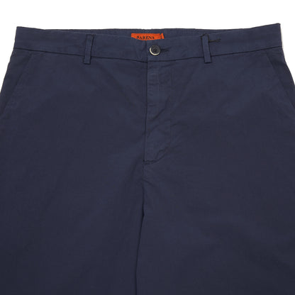 Barena Canasta Cotton Trouser in Navy