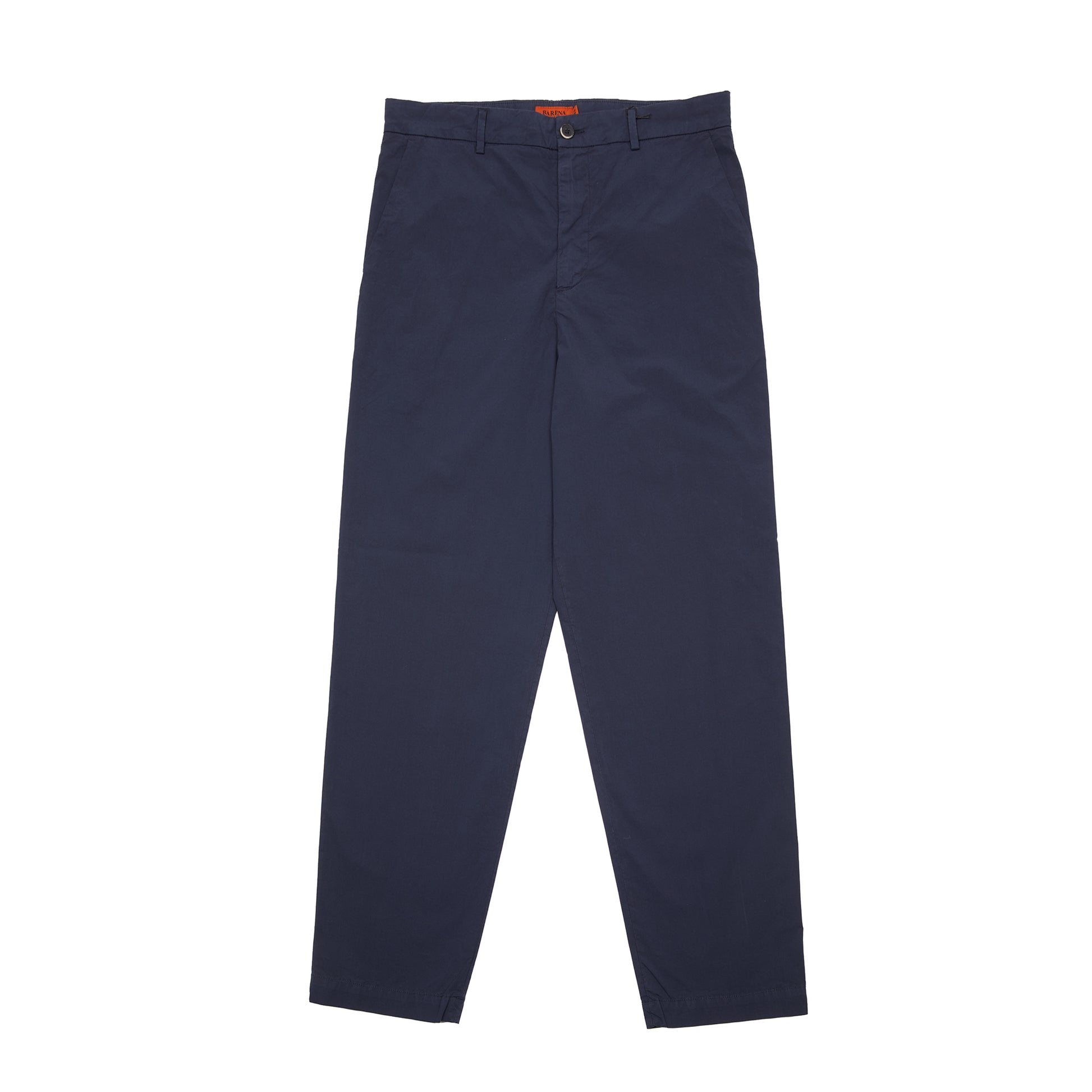 Barena Canasta Cotton Trouser in Navy