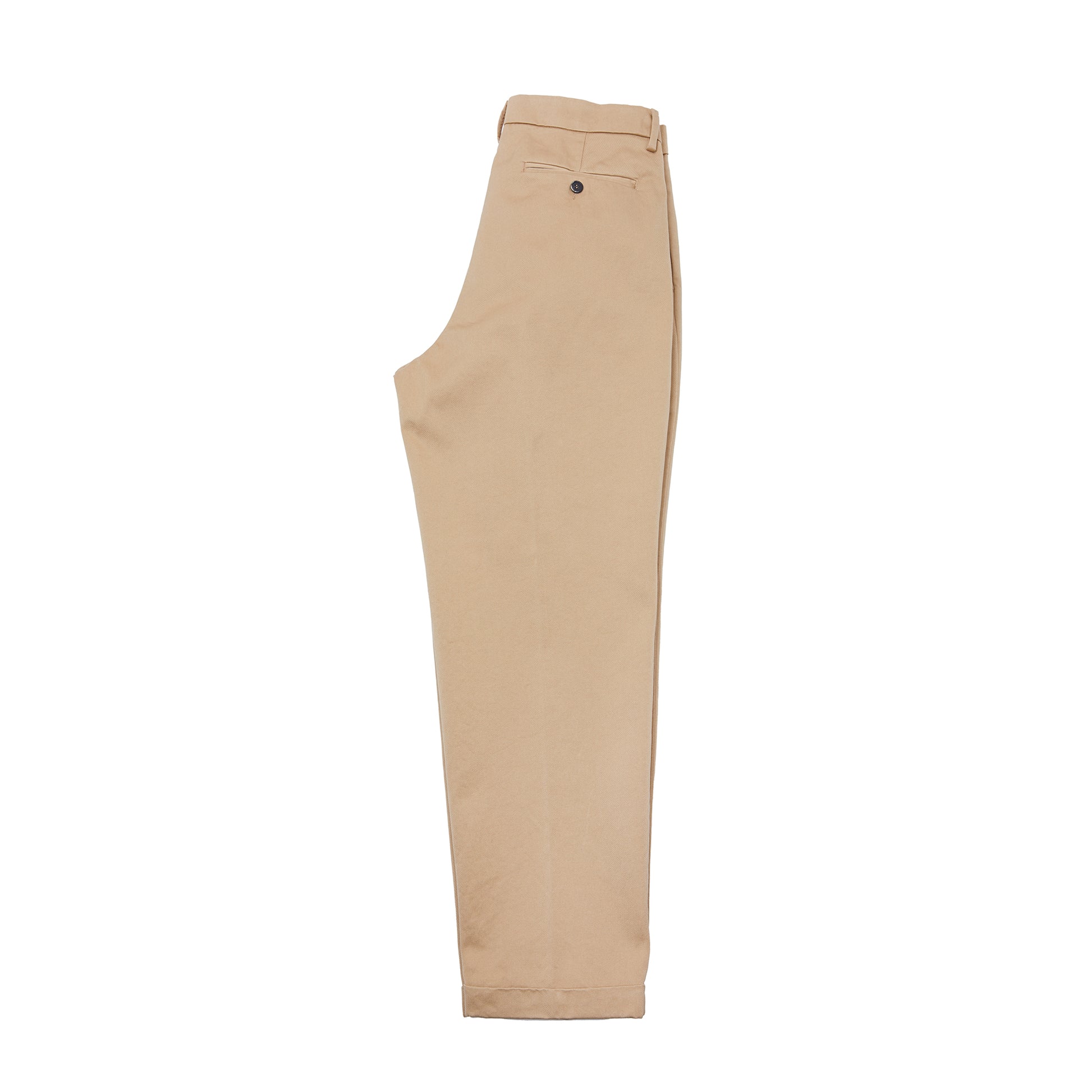 Barena Drapier Cotton Trouser in Khaki