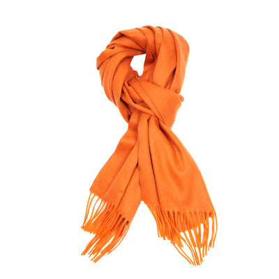 Begg & Co Arran Cashmere Scarf in Copper