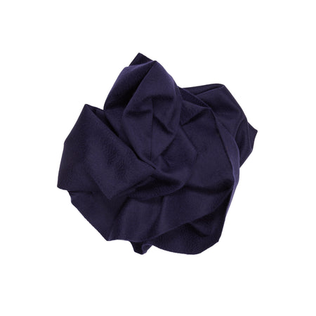 Begg & Co Arran Cashmere Scarf in Navy