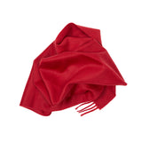 Begg & Co Arran Cashmere Scarf in Carmine