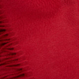 Begg & Co Arran Cashmere Scarf in Carmine