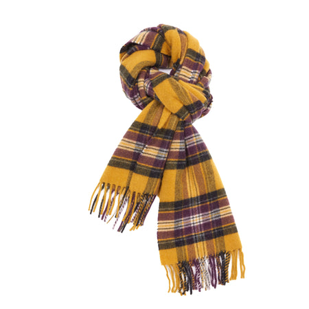 Begg & Co Arran Cashayr Scarf in Avoriaz Gold