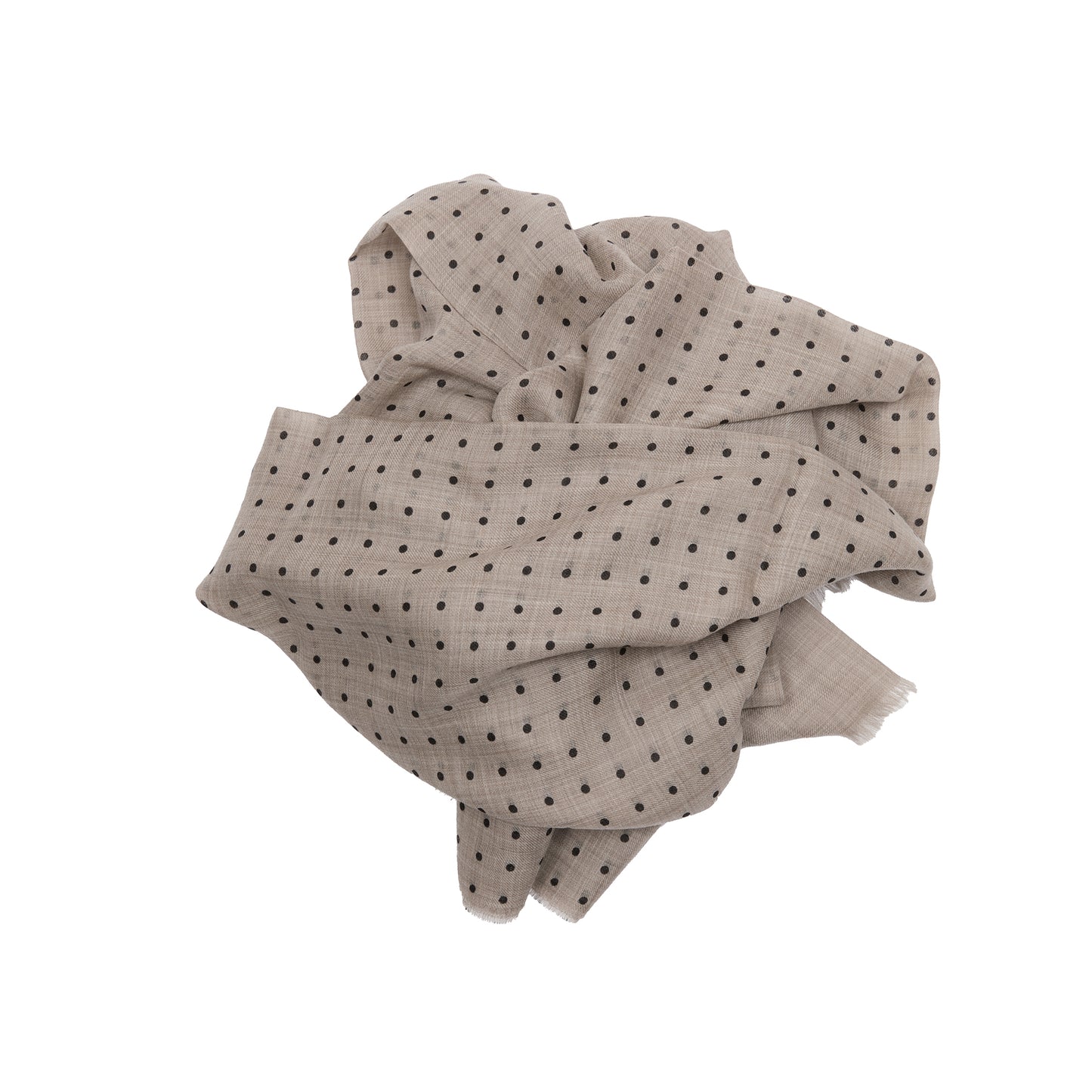 Begg & Co Wispy Hanover Cashmere Scarf in Dark Natural