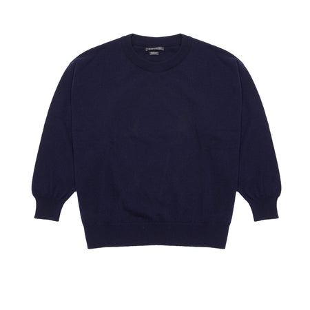 Jade sweater is a lightweight cashmere knit. Cut for an oversized, relaxed fit. 100% Cashmere.  Made in Scotland.