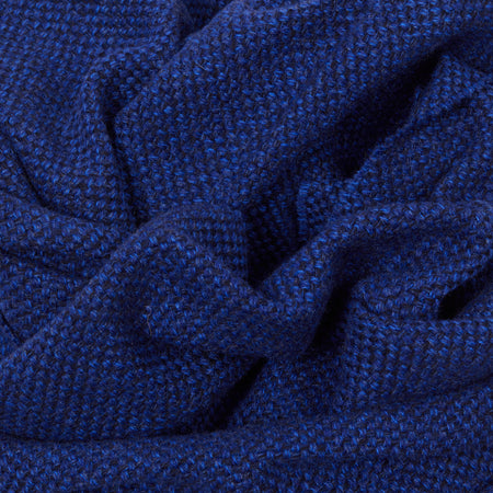 Begg & Co Melby Cashmere Stole in Navy Blue