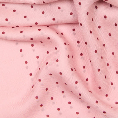 Begg & Co Wispy Hanover Cashmere Scarf in Rose Burgundy