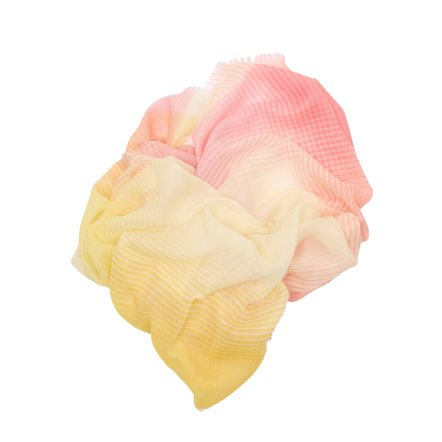 Begg & Co Wispy Anita Cashmere Scarf in Honeysuckle