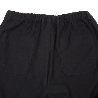 Bergfabel Wool Linen Andrew Pants in Black Navy