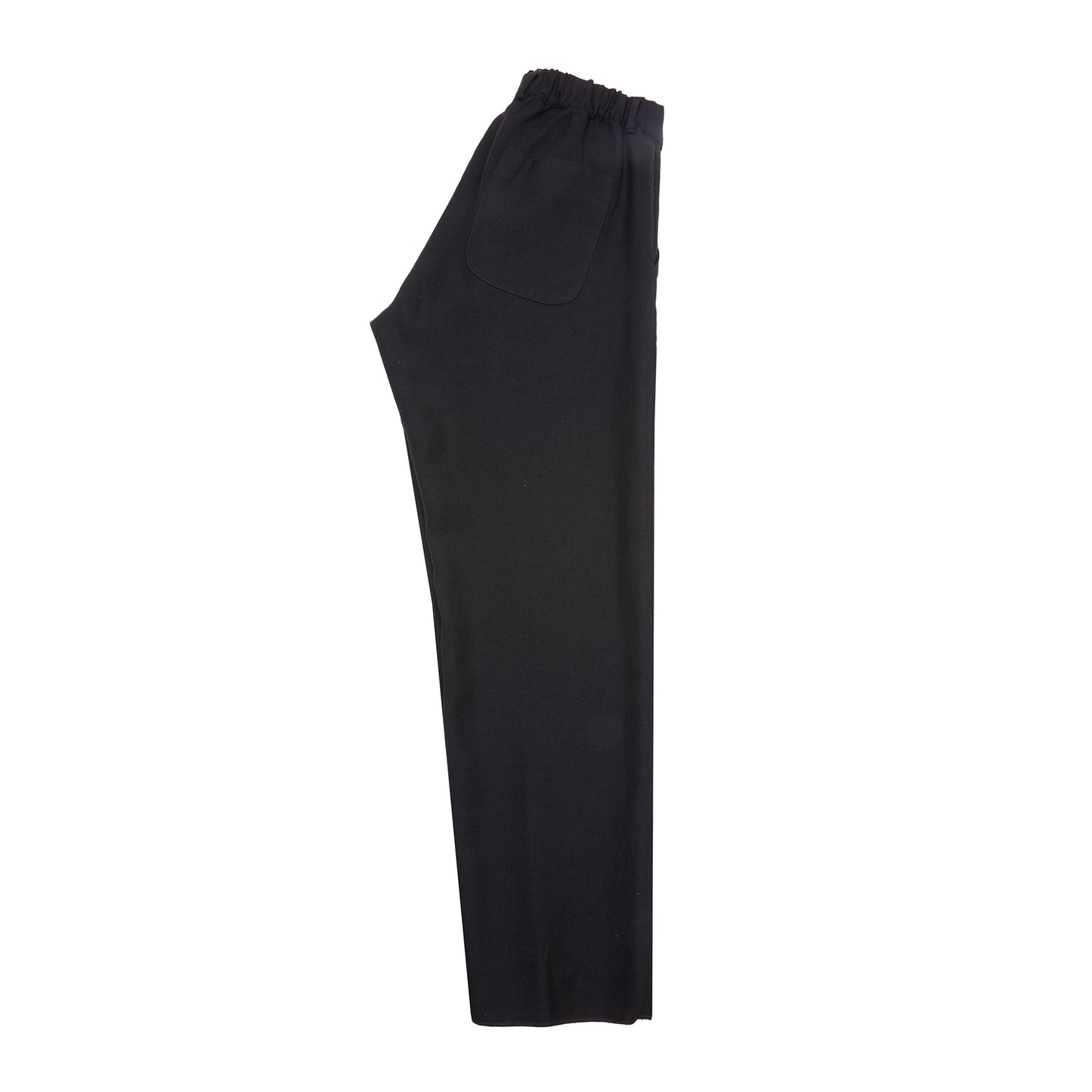 Bergfabel Wool Linen Andrew Pants in Black Navy